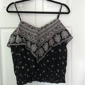Patterned American Eagle Tank Top